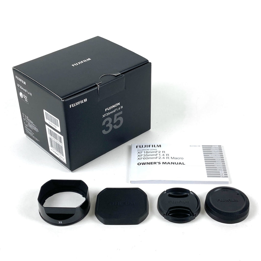 富士フイルム FUJIFILM XF 35mm F1.4 R 一眼カメラ用レンズ（オートフォーカス） 【中古】cambb