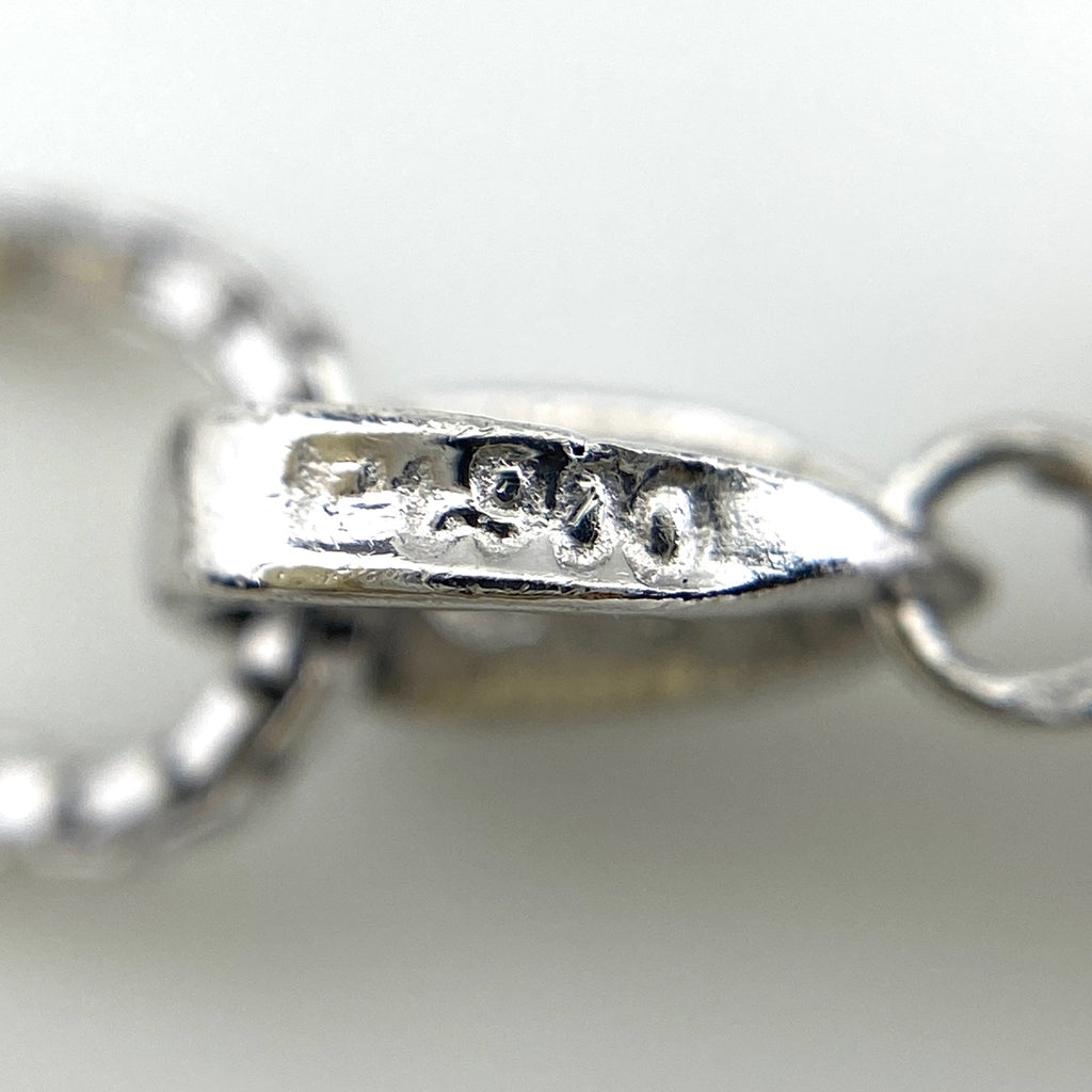 ダイヤモンド デザインネックレス プラチナ ペンダント メレダイヤ ネックレス Pt900 Pt850 ダイヤモンド レディース 【中古】nbjwl