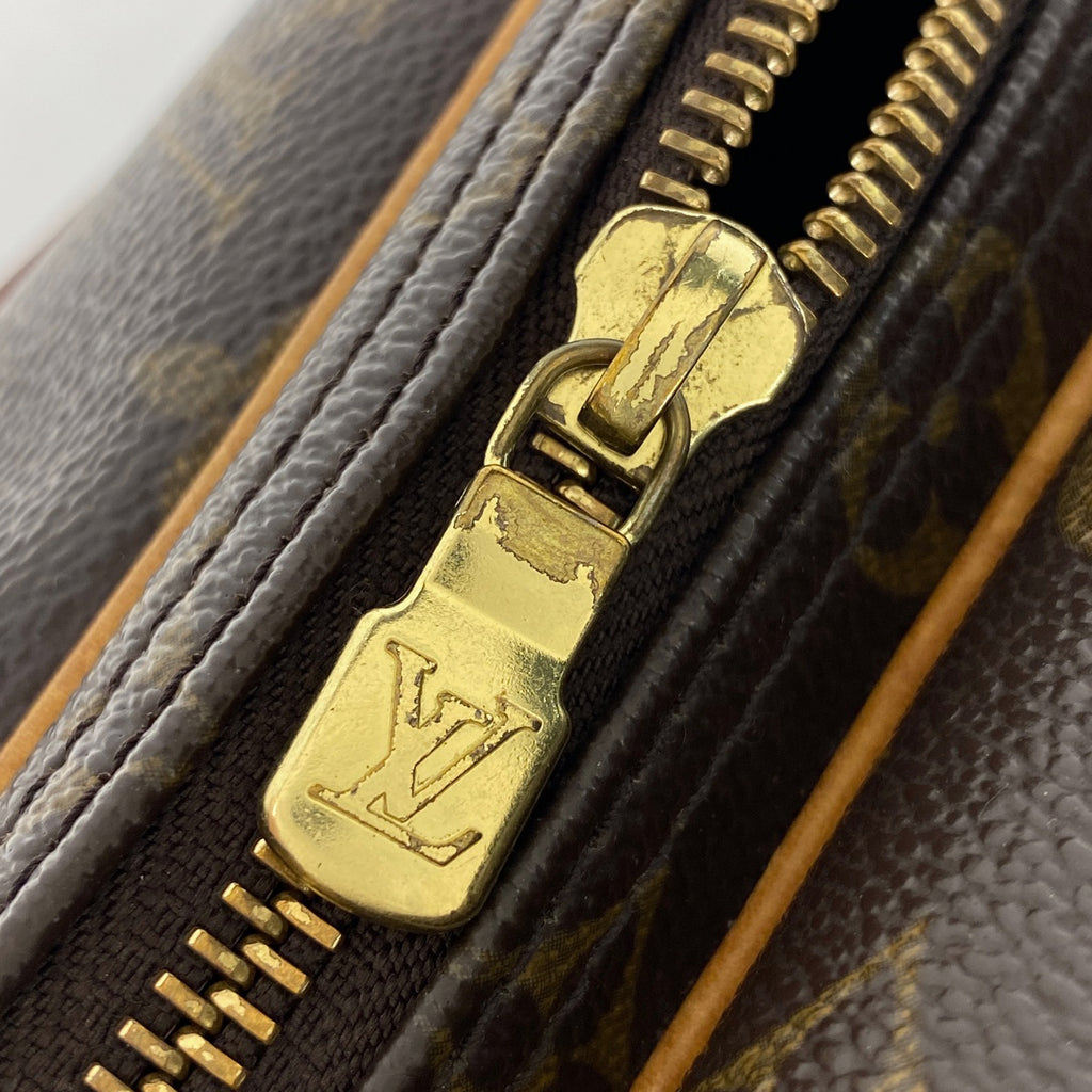 ルイ・ヴィトン リポーター PM 斜め掛け ショルダーバッグ モノグラム ブラウン M45254 レディース 【中古】brbag
