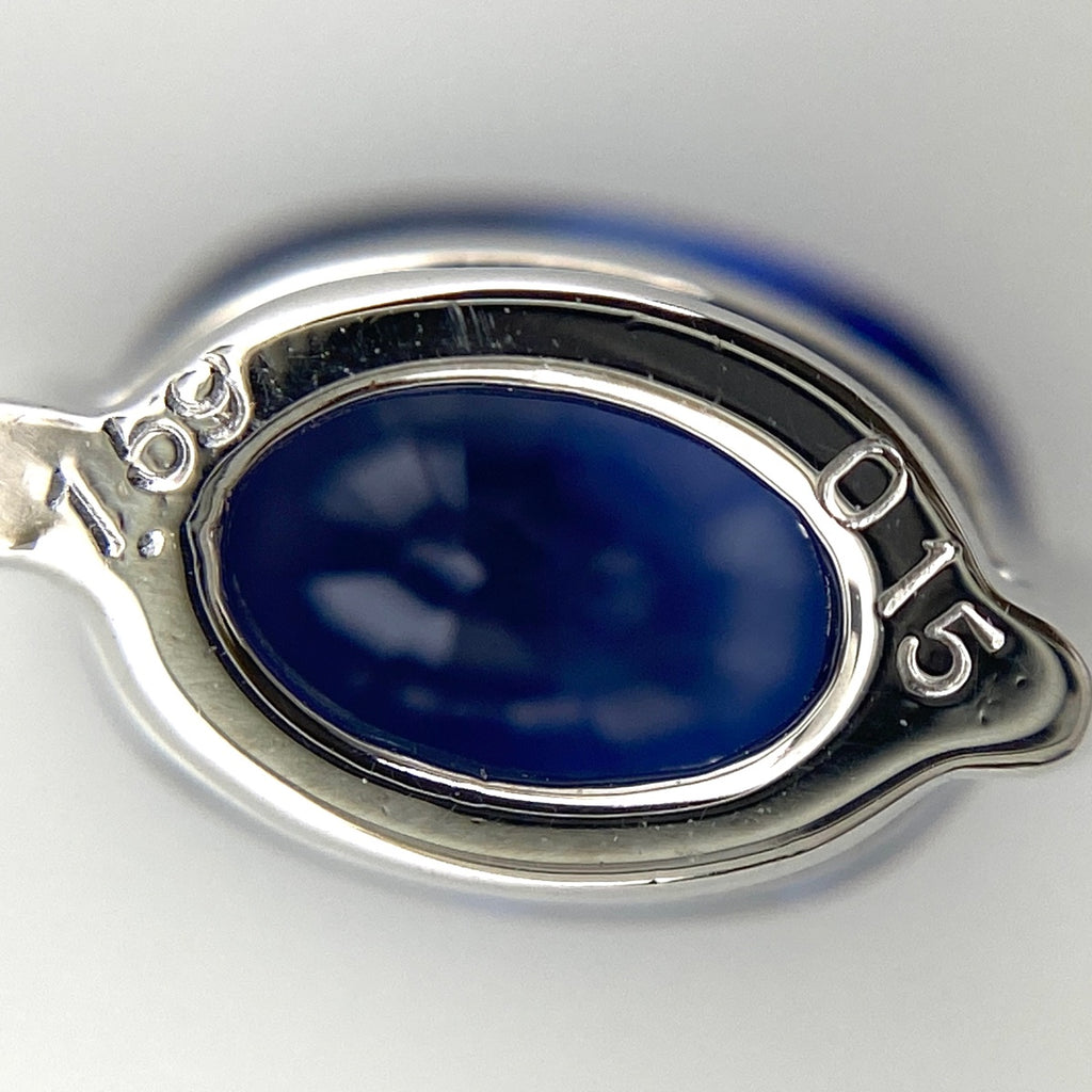 サファイア デザインネックレス プラチナ ペンダント メレダイヤ ネックレス Pt900 Pt850 サファイア レディース 【中古】nbjwl