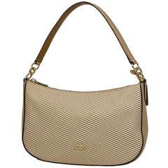 コーチ ロゴ ハンドバッグ 2WAY ショルダーバッグ ハンドバッグ キャンバス ベージュ 28892 レディース 【中古】brbag