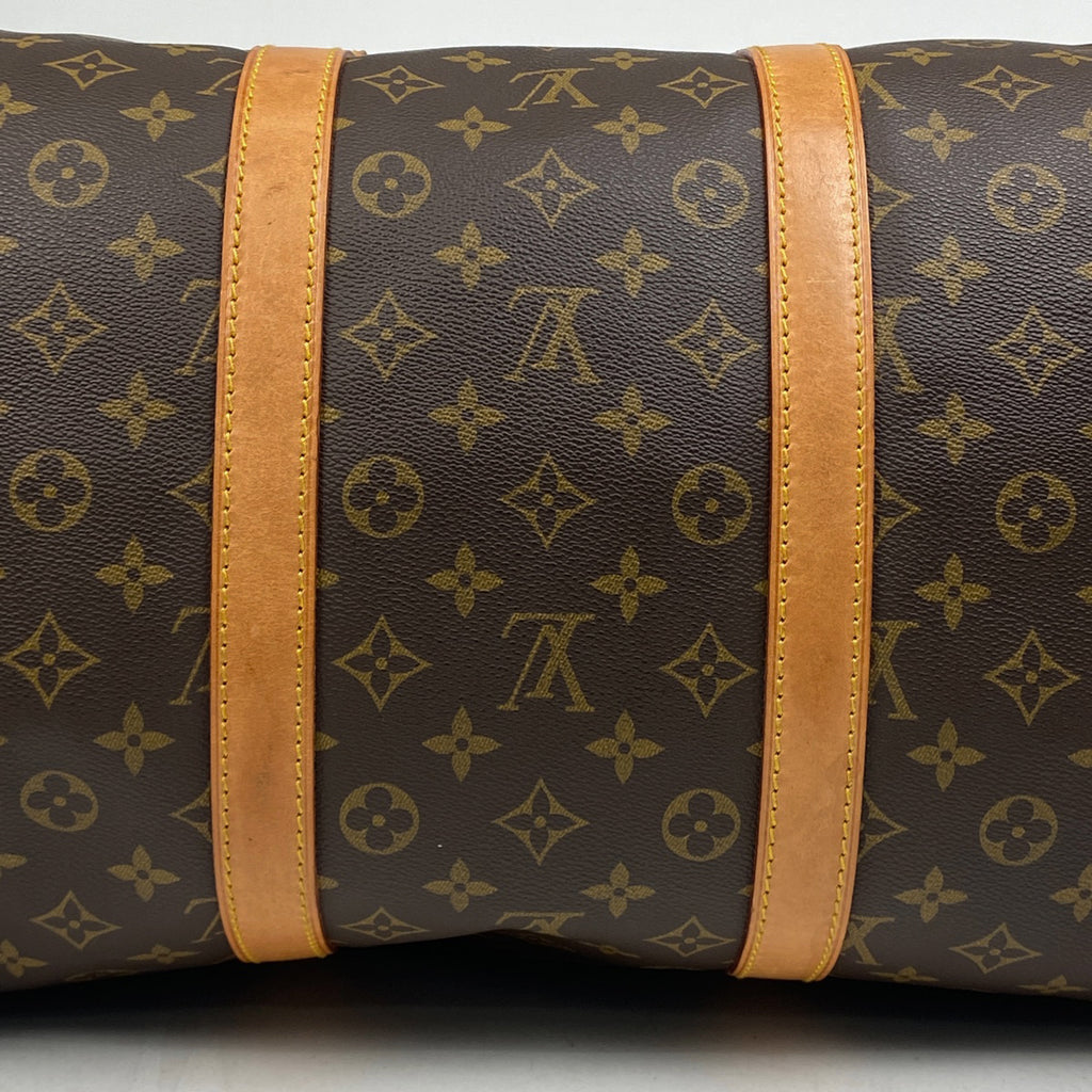 ルイ・ヴィトン キーポル バンドリエール 55 2WAY ショルダーバッグ ボストンバッグ モノグラム ブラウン M41414 レディース 【中古】brbag