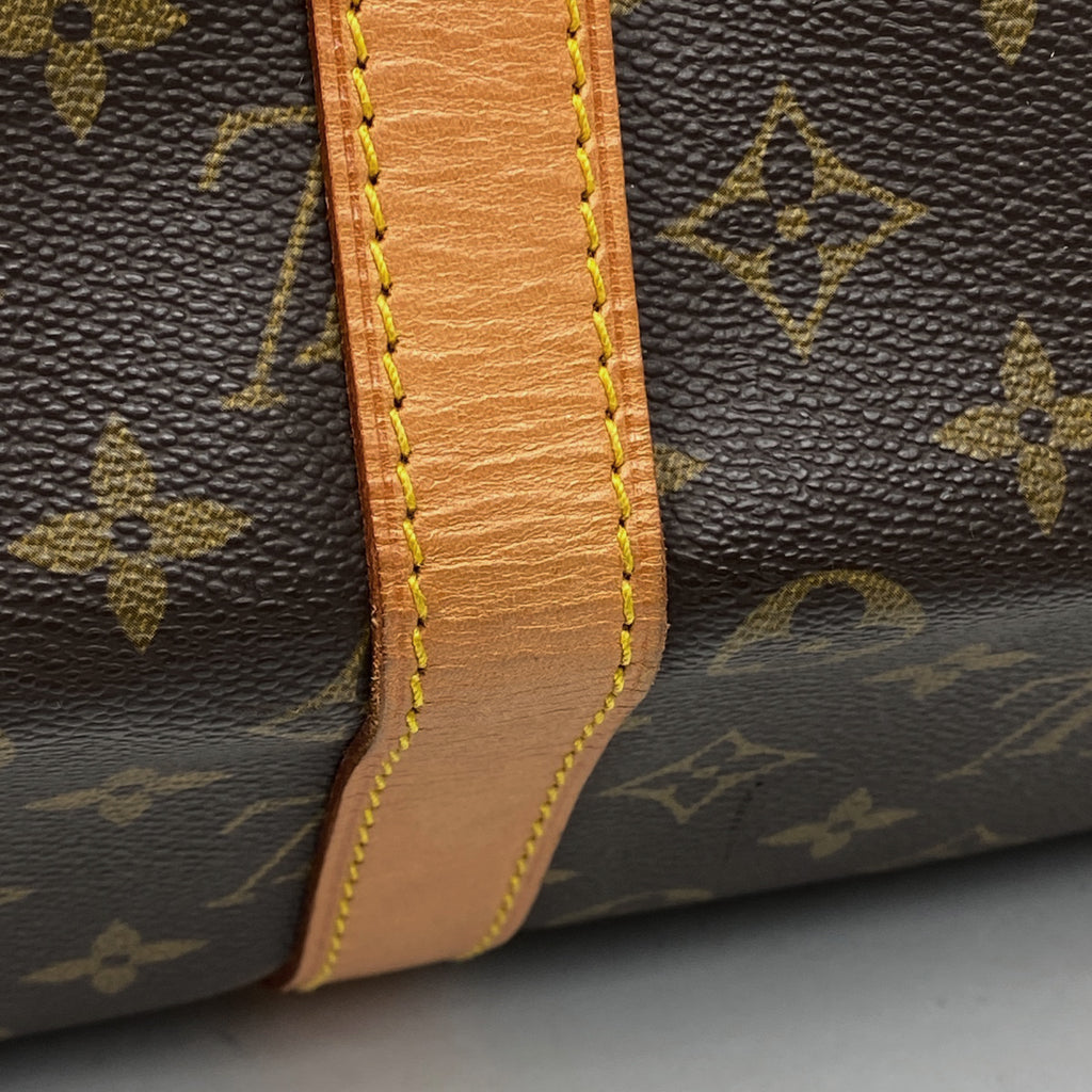 ルイ・ヴィトン キーポル バンドリエール 55 2WAY ショルダーバッグ ボストンバッグ モノグラム ブラウン M41414 レディース 【中古】brbag