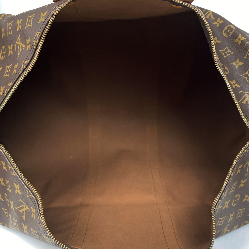 ルイ・ヴィトン キーポル バンドリエール 55 2WAY ショルダーバッグ ボストンバッグ モノグラム ブラウン M41414 レディース 【中古】brbag