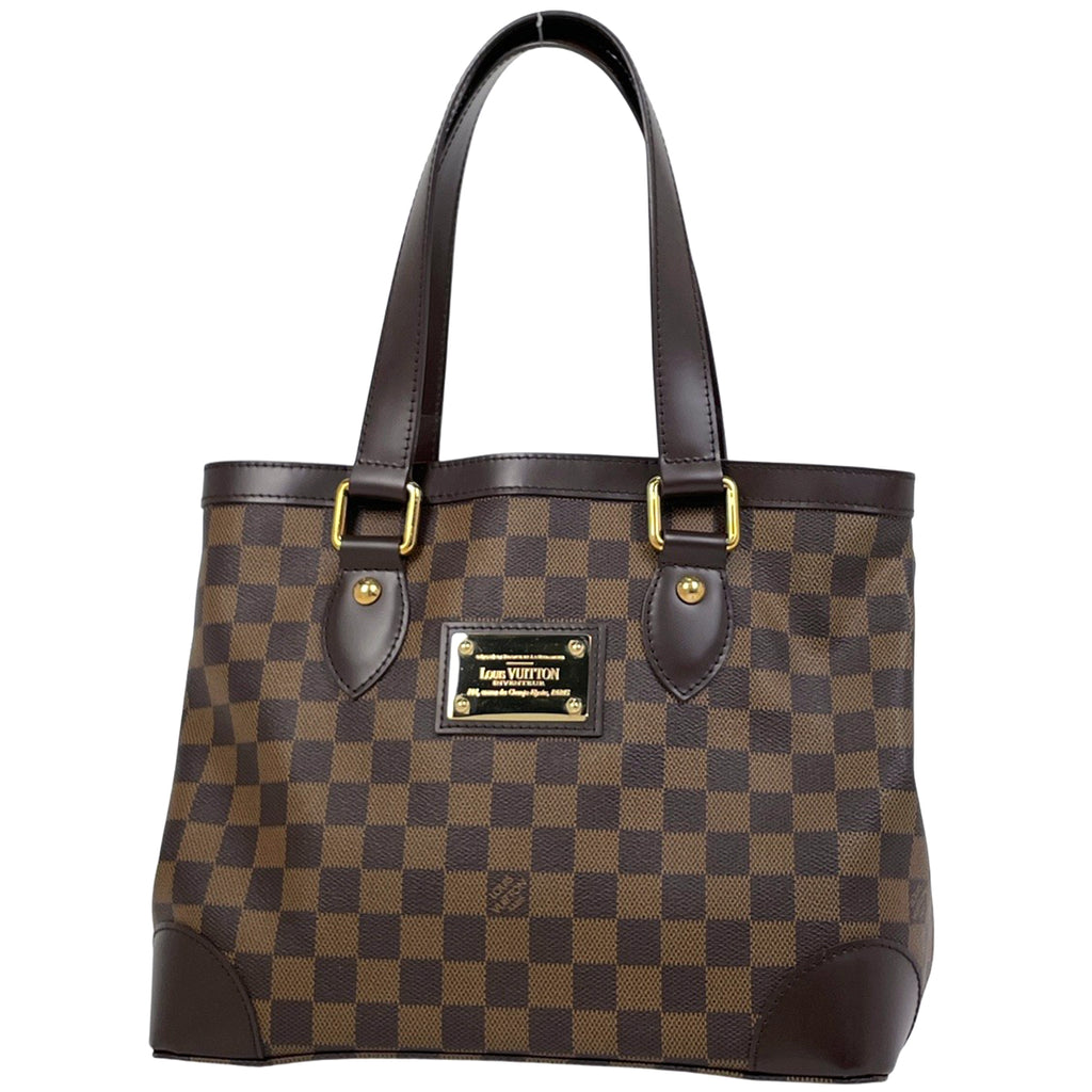ルイ・ヴィトン ハムステッド PM ショルダーバッグ トートバッグ ダミエ ブラウン N51205 レディース 【中古】brbag