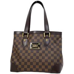 ルイ・ヴィトン ハムステッド PM ショルダーバッグ トートバッグ ダミエ ブラウン N51205 レディース 【中古】brbag