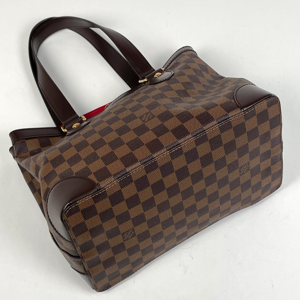 ルイ・ヴィトン ハムステッド PM ショルダーバッグ トートバッグ ダミエ ブラウン N51205 レディース 【中古】brbag