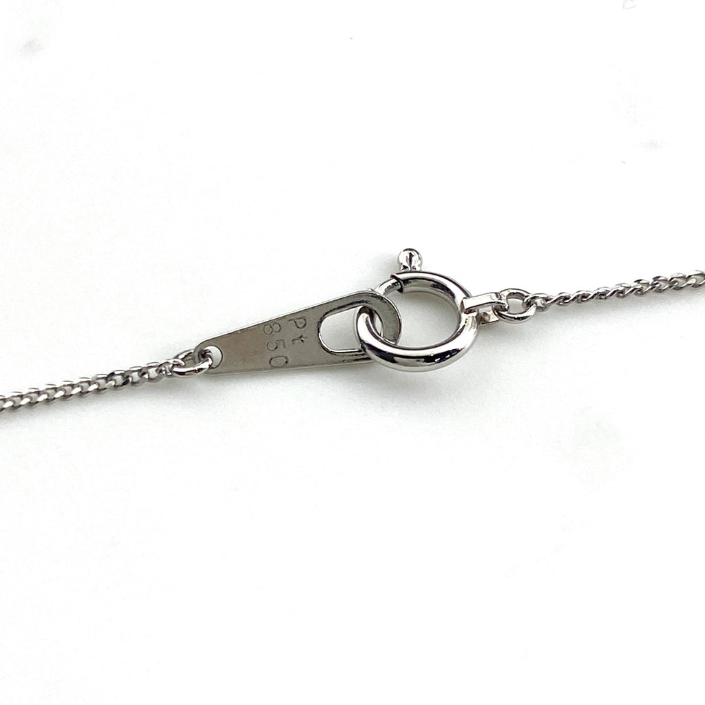 メレダイヤ デザインネックレス プラチナ ペンダント ネックレス Pt900 Pt850 ダイヤモンド レディース 【中古】nbjwl