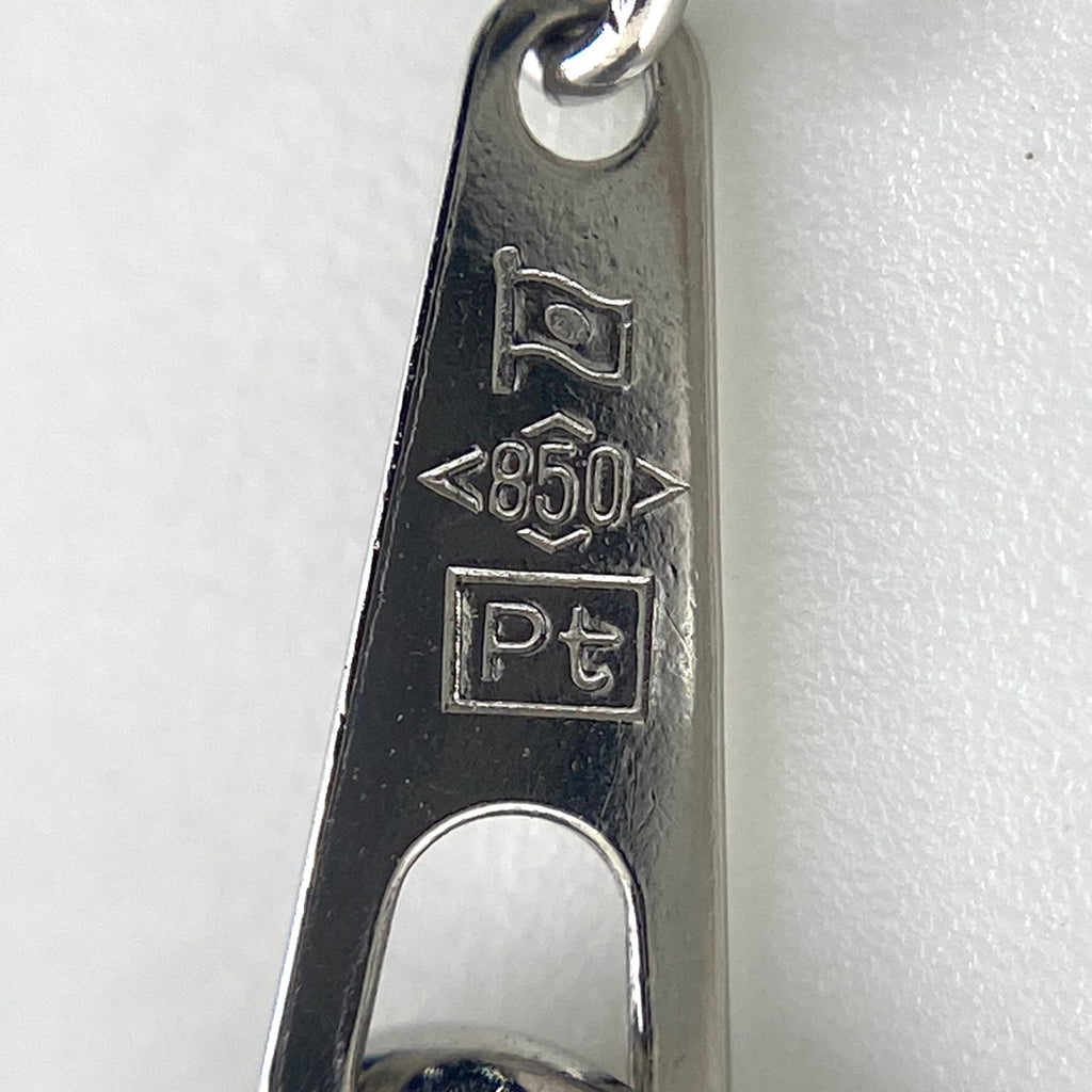 メレダイヤ デザインネックレス プラチナ ペンダント ネックレス Pt900 Pt850 ダイヤモンド レディース 【中古】nbjwl