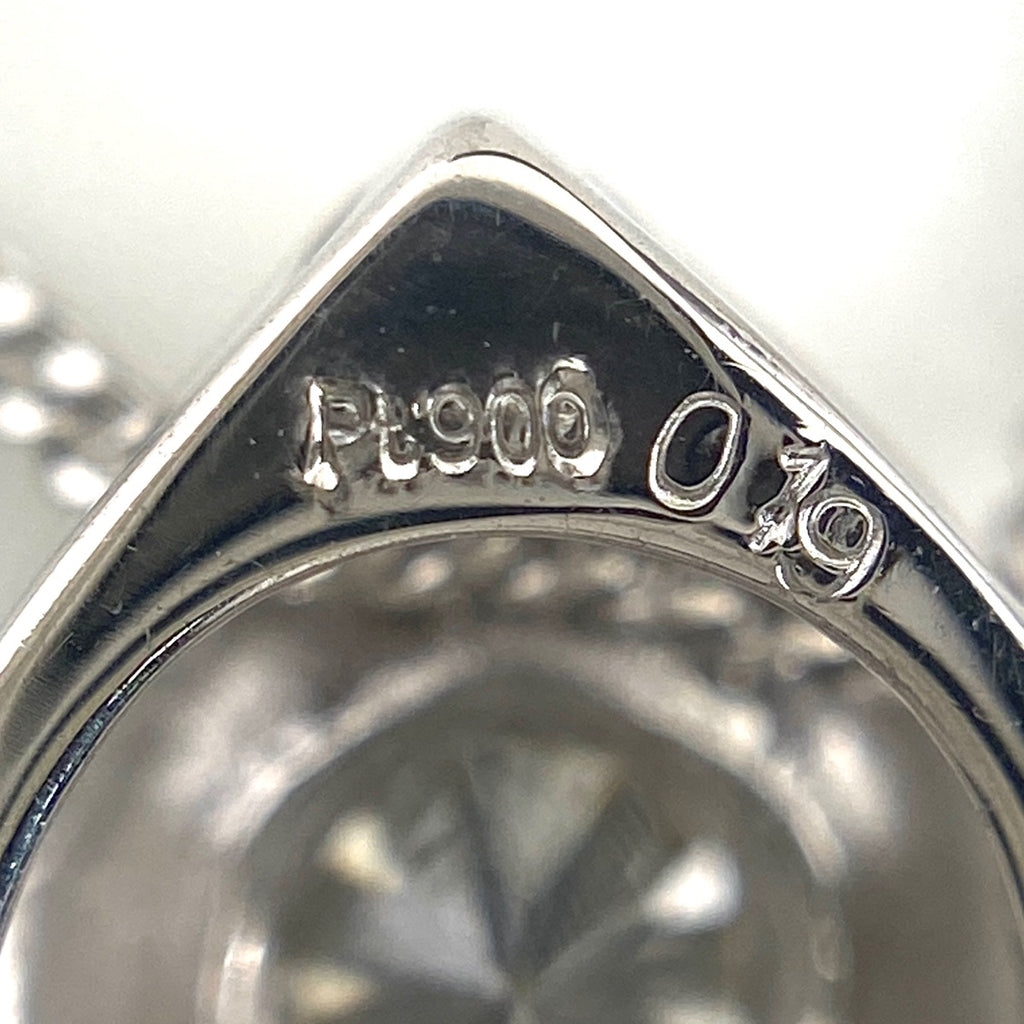 メレダイヤ デザインネックレス プラチナ ペンダント ネックレス Pt900 Pt850 ダイヤモンド レディース 【中古】nbjwl