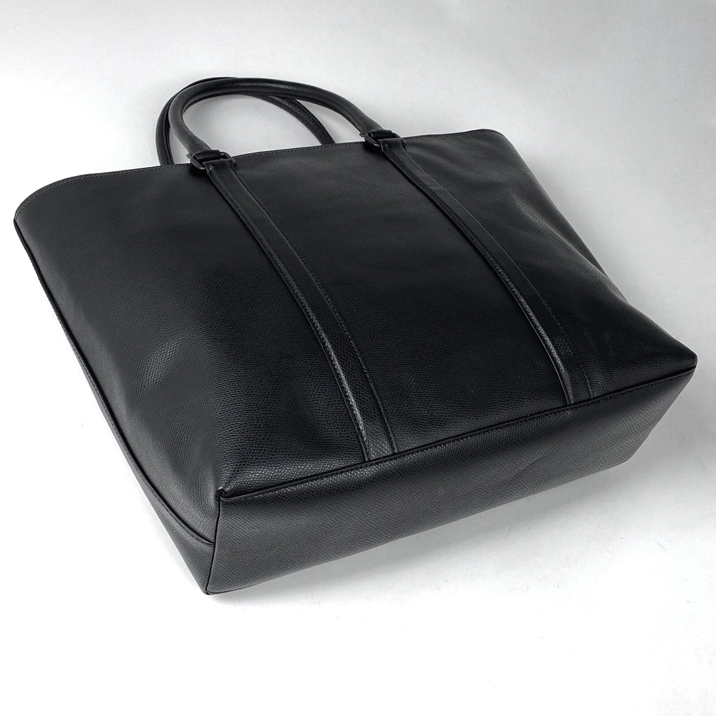 コーチ メトロポリタン トートバッグ メルセデス ベンツ コラボ トートバッグ レザー ブラック 72114G メンズ 【中古】brbag