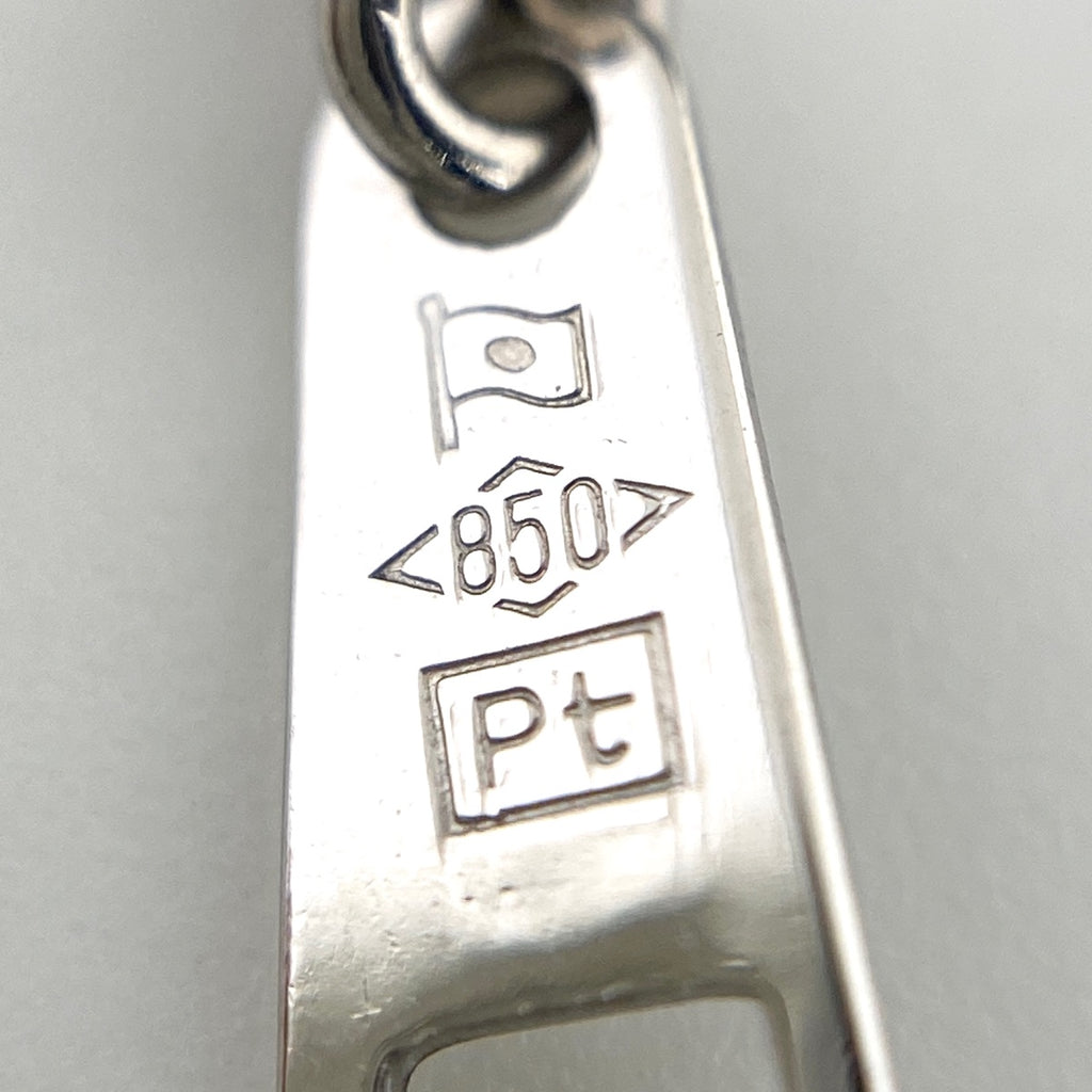 メレダイヤ デザインネックレス プラチナ ペンダント ネックレス Pt900 Pt850 ダイヤモンド レディース 【中古】nbjwl