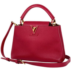 ルイ・ヴィトン カプシーヌ BB 2WAY ショルダーバッグ ハンドバッグ トリヨン ルビー(レッド) M94754 レディース 【中古】brbag