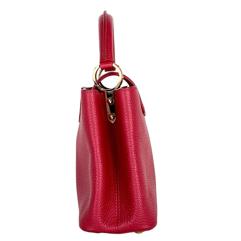 ルイ・ヴィトン カプシーヌ BB 2WAY ショルダーバッグ ハンドバッグ トリヨン ルビー(レッド) M94754 レディース 【中古】brbag
