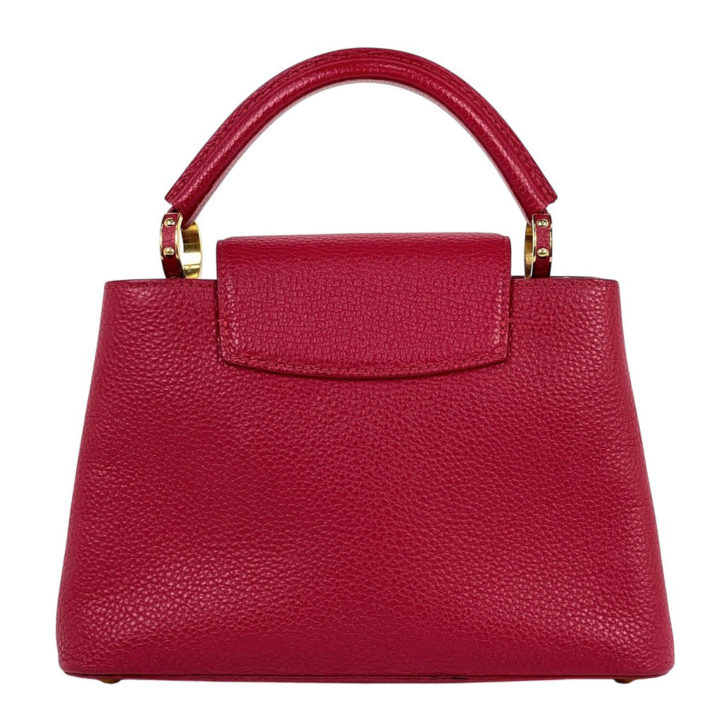 ルイ・ヴィトン カプシーヌ BB 2WAY ショルダーバッグ ハンドバッグ トリヨン ルビー(レッド) M94754 レディース 【中古】brbag