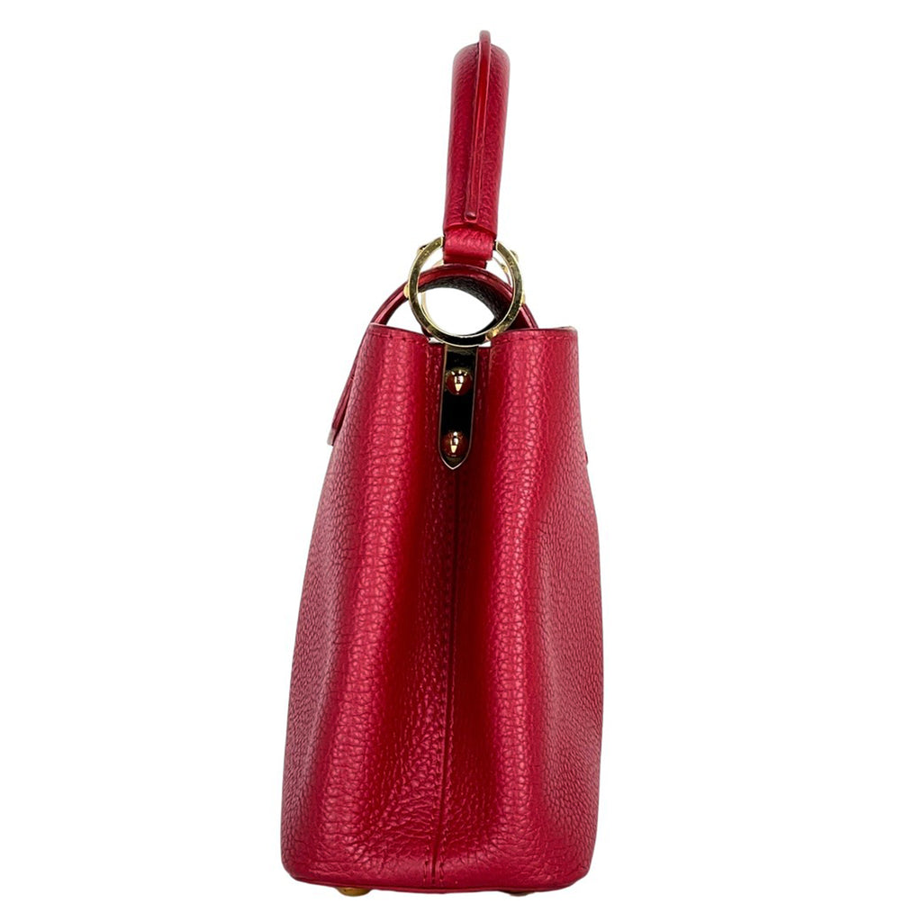 ルイ・ヴィトン カプシーヌ BB 2WAY ショルダーバッグ ハンドバッグ トリヨン ルビー(レッド) M94754 レディース 【中古】brbag