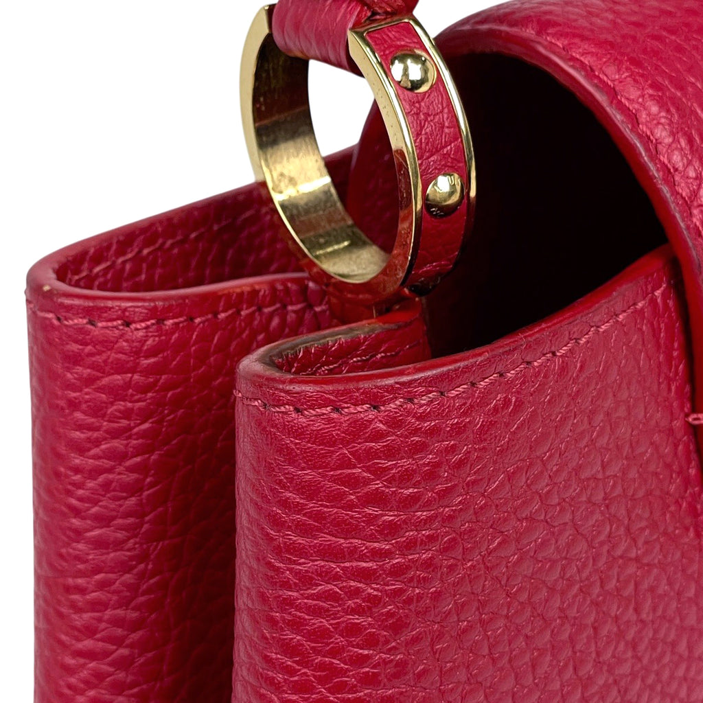 ルイ・ヴィトン カプシーヌ BB 2WAY ショルダーバッグ ハンドバッグ トリヨン ルビー(レッド) M94754 レディース 【中古】brbag
