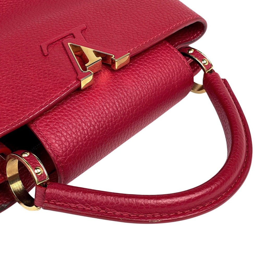 ルイ・ヴィトン カプシーヌ BB 2WAY ショルダーバッグ ハンドバッグ トリヨン ルビー(レッド) M94754 レディース 【中古】brbag