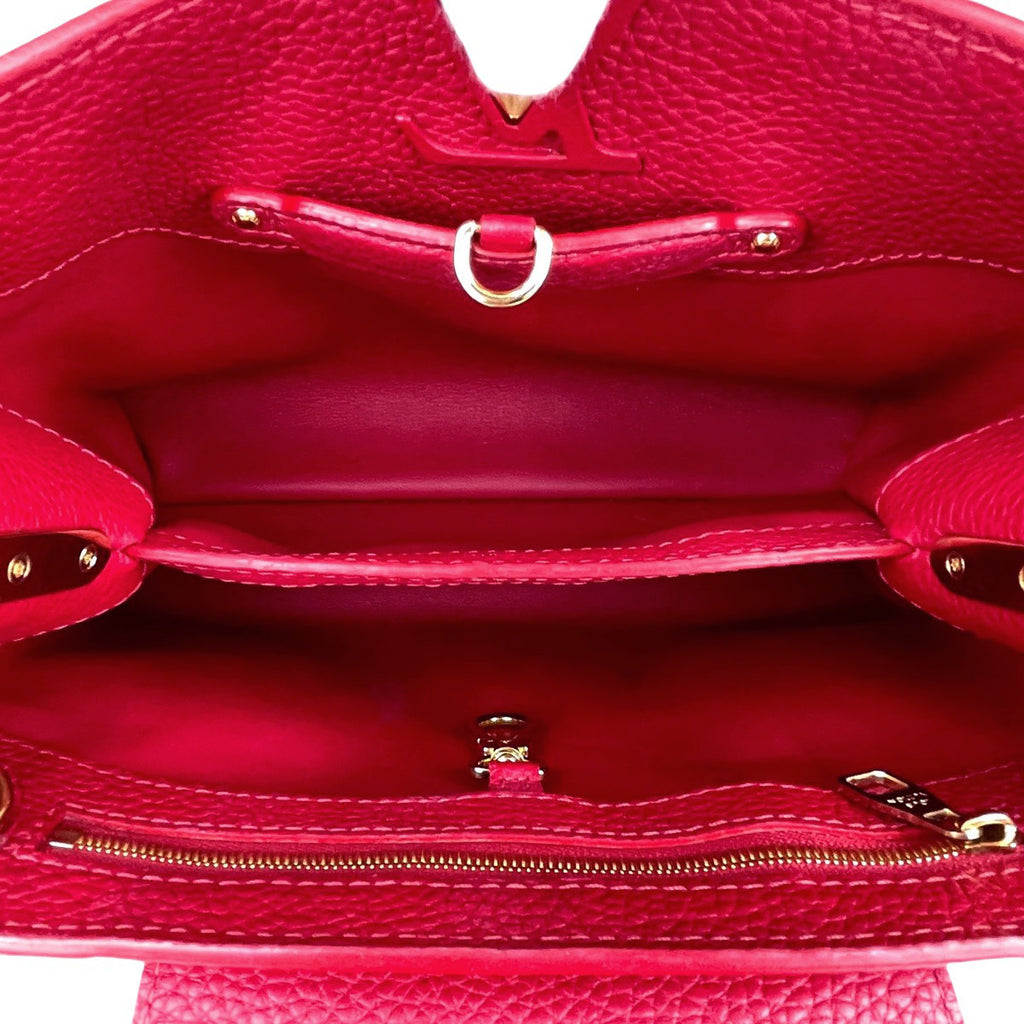 ルイ・ヴィトン カプシーヌ BB 2WAY ショルダーバッグ ハンドバッグ トリヨン ルビー(レッド) M94754 レディース 【中古】brbag