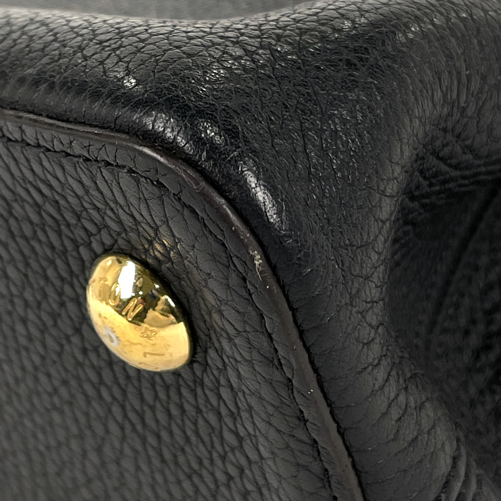 ルイ・ヴィトン カプシーヌ MM 2WAY ショルダーバッグ ハンドバッグ トリヨン ノワール(ブラック) M42259 レディース 【中古】brbag