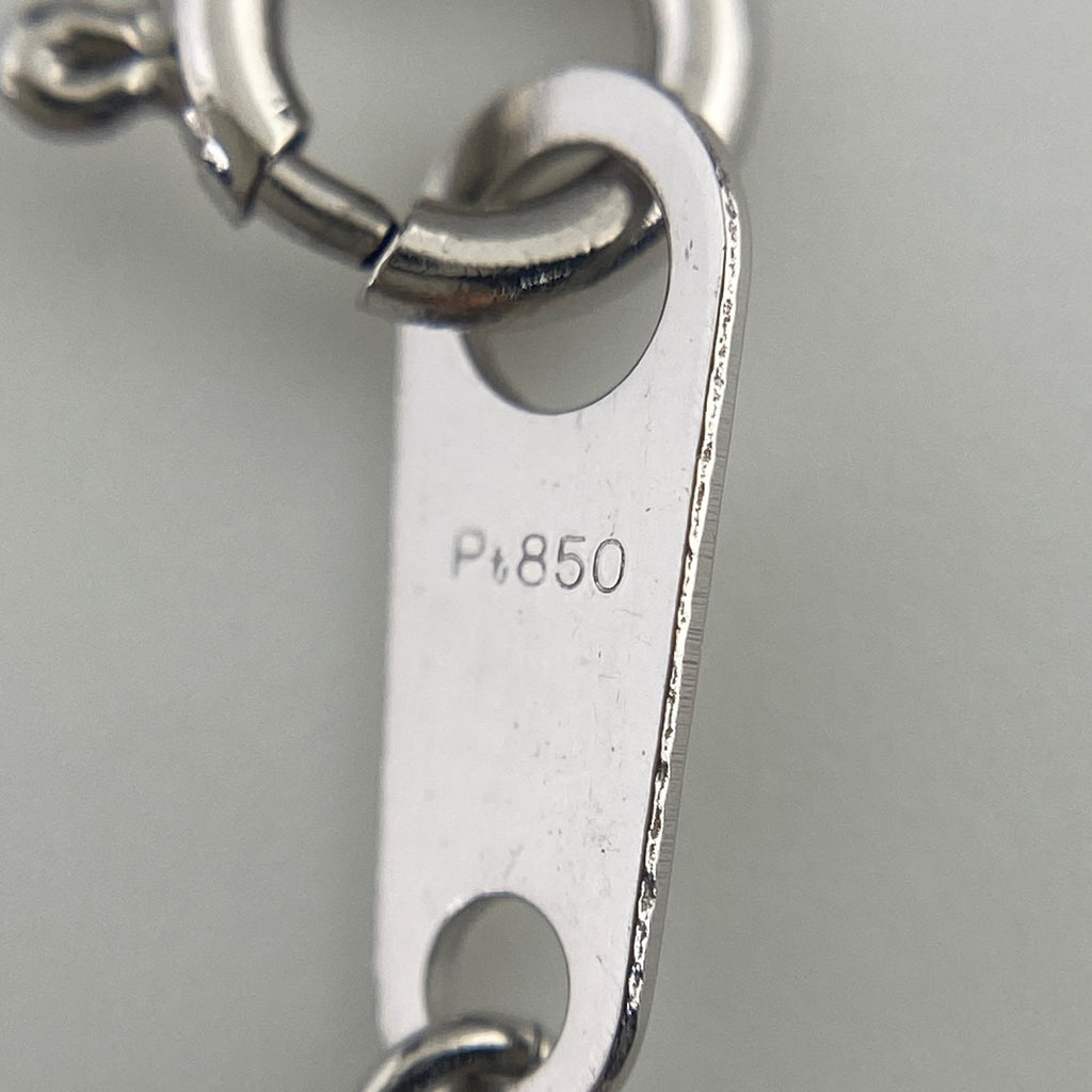 ルビー デザインネックレス プラチナ ペンダント メレダイヤ ネックレス Pt900 Pt850 ルビー レディース 【中古】nbjwl