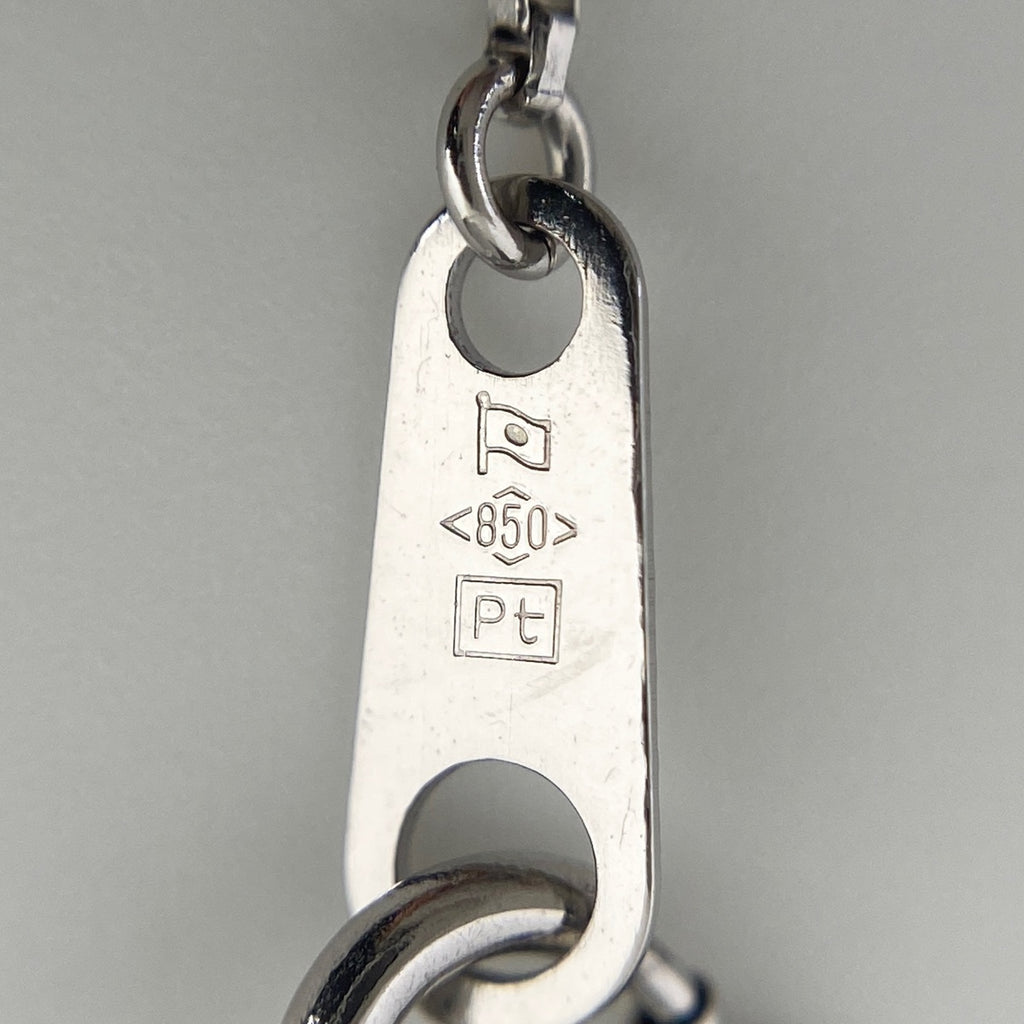 ルビー デザインネックレス プラチナ ペンダント メレダイヤ ネックレス Pt900 Pt850 ルビー レディース 【中古】nbjwl