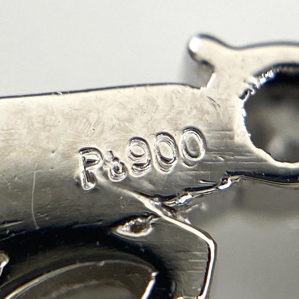 メレダイヤ デザインネックレス プラチナ ペンダント ネックレス Pt900 Pt850 ダイヤモンド レディース 【中古】nbjwl