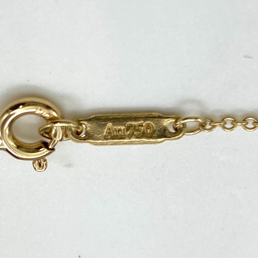 ティファニー チェーン ネックレス YG イエローゴールド ネックレス 750 レディース 【中古】brjwl
