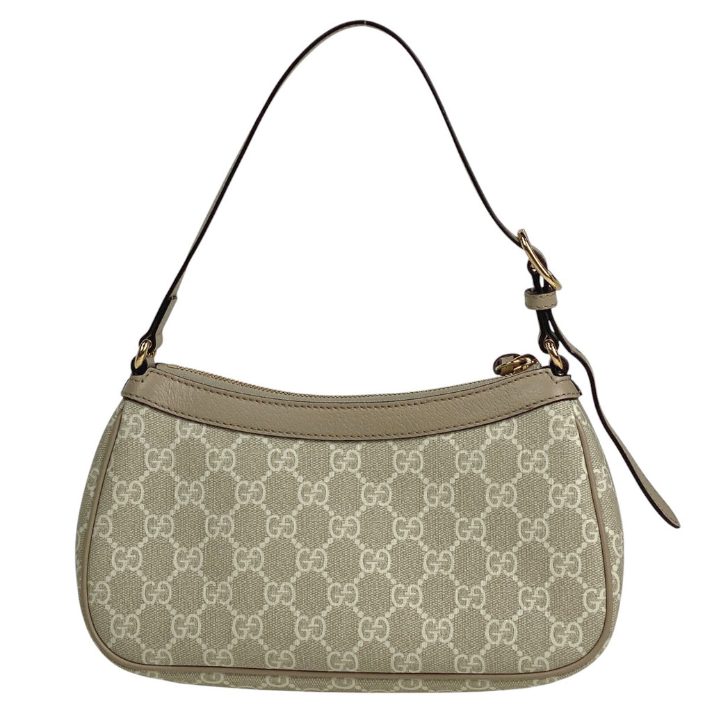 グッチ オフィディア スモール ショルダーバッグ ダブルG ハンドバッグ ショルダーバッグ GGスプリーム ベージュ 735145 レディース 【中古】brbag