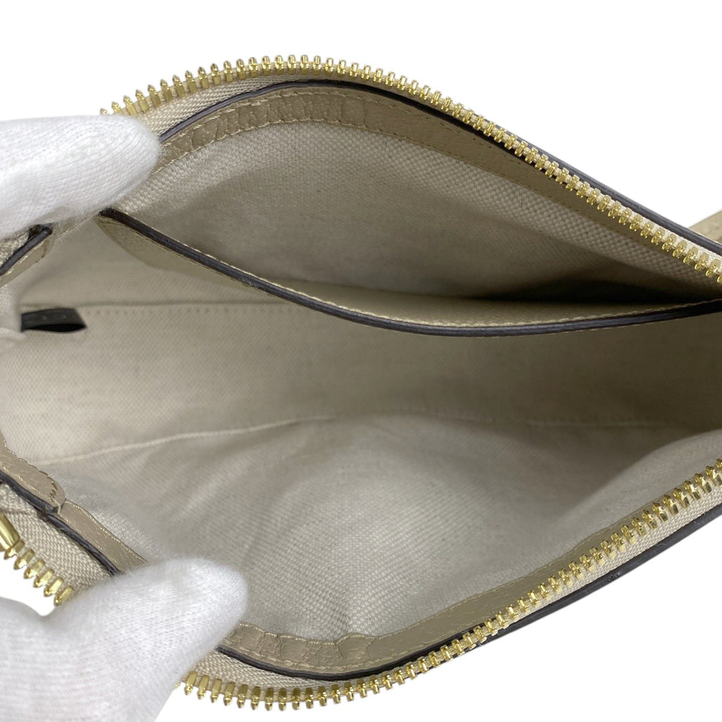 グッチ オフィディア スモール ショルダーバッグ ダブルG ハンドバッグ ショルダーバッグ GGスプリーム ベージュ 735145 レディース 【中古】brbag