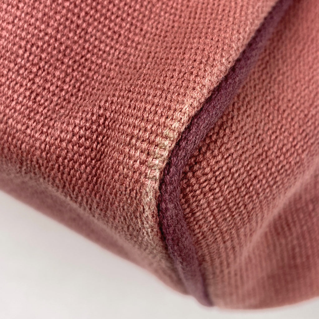 ボッテガヴェネタ トートバッグ 編み込み ショルダーバッグ トートバッグ キャンバス ピンク レディース 【中古】brbag