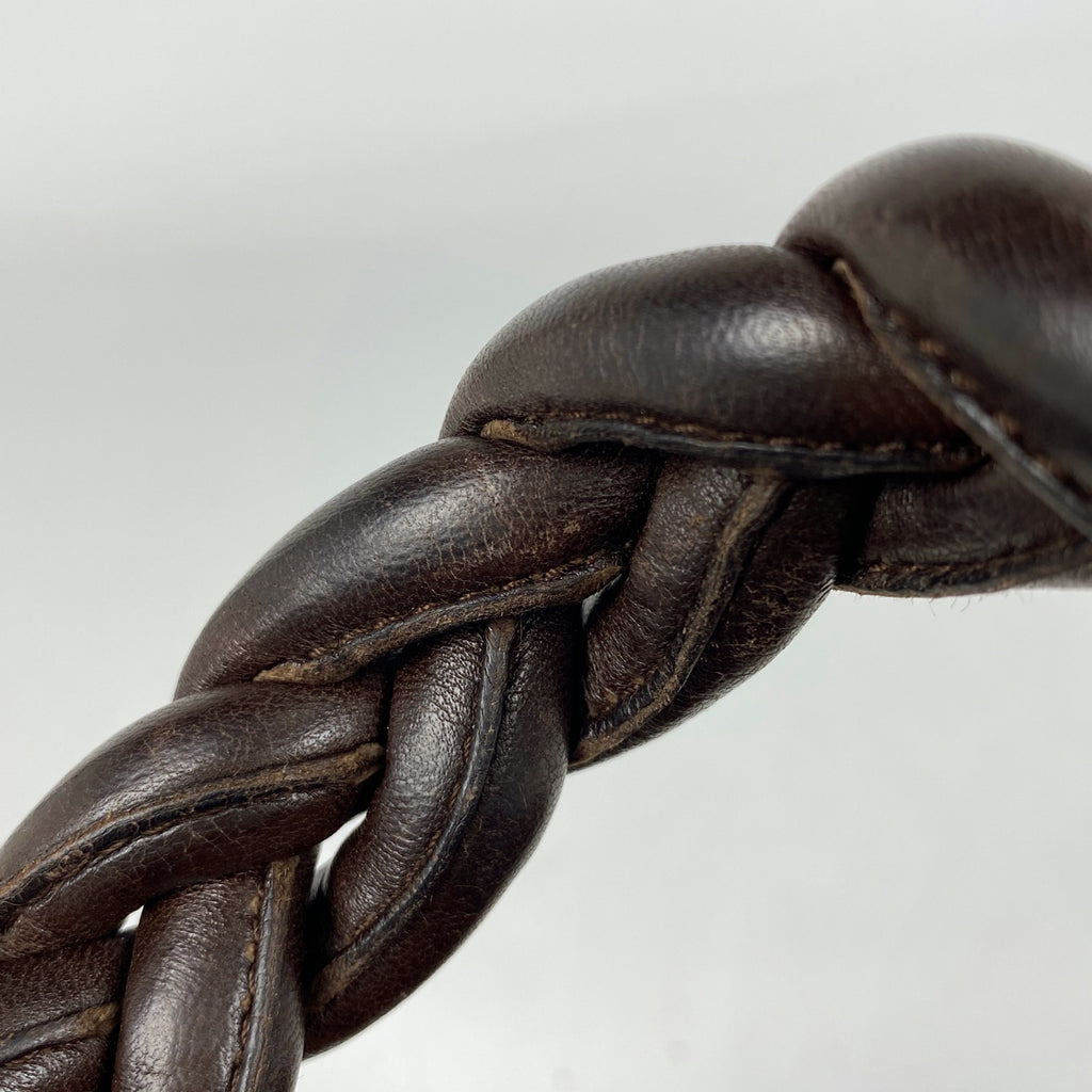 ボッテガヴェネタ トートバッグ 編み込み ショルダーバッグ トートバッグ キャンバス ピンク レディース 【中古】brbag