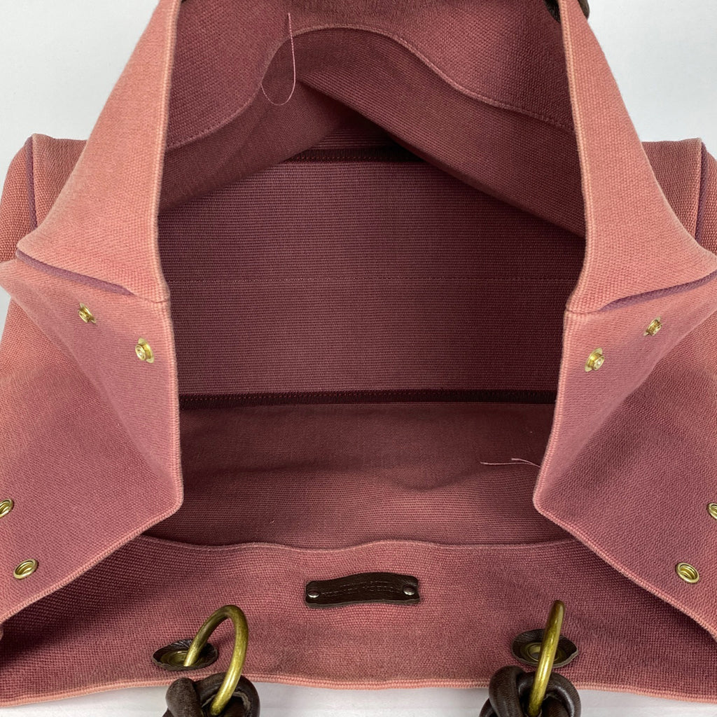 ボッテガヴェネタ トートバッグ 編み込み ショルダーバッグ トートバッグ キャンバス ピンク レディース 【中古】brbag