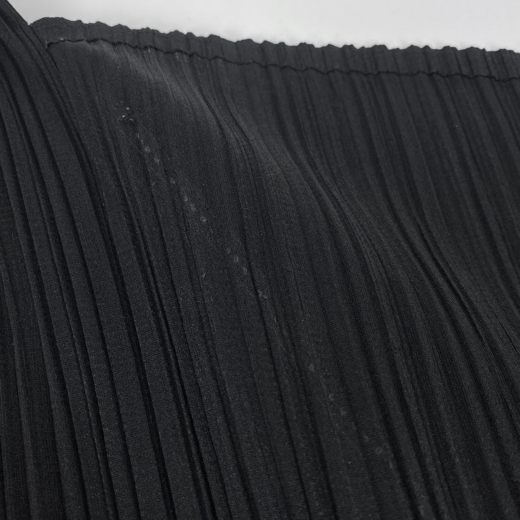 プリーツプリーズ プリーツ ロングスカート イッセイミヤケ スカート スカート ポリエステル ブラック レディース 【中古】brapp