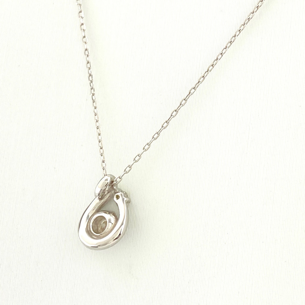 カナルヨンドシー ダイヤモンド デザインネックレス プラチナ ペンダント ネックレス Pt850 ダイヤモンド レディース 【中古】brjwl