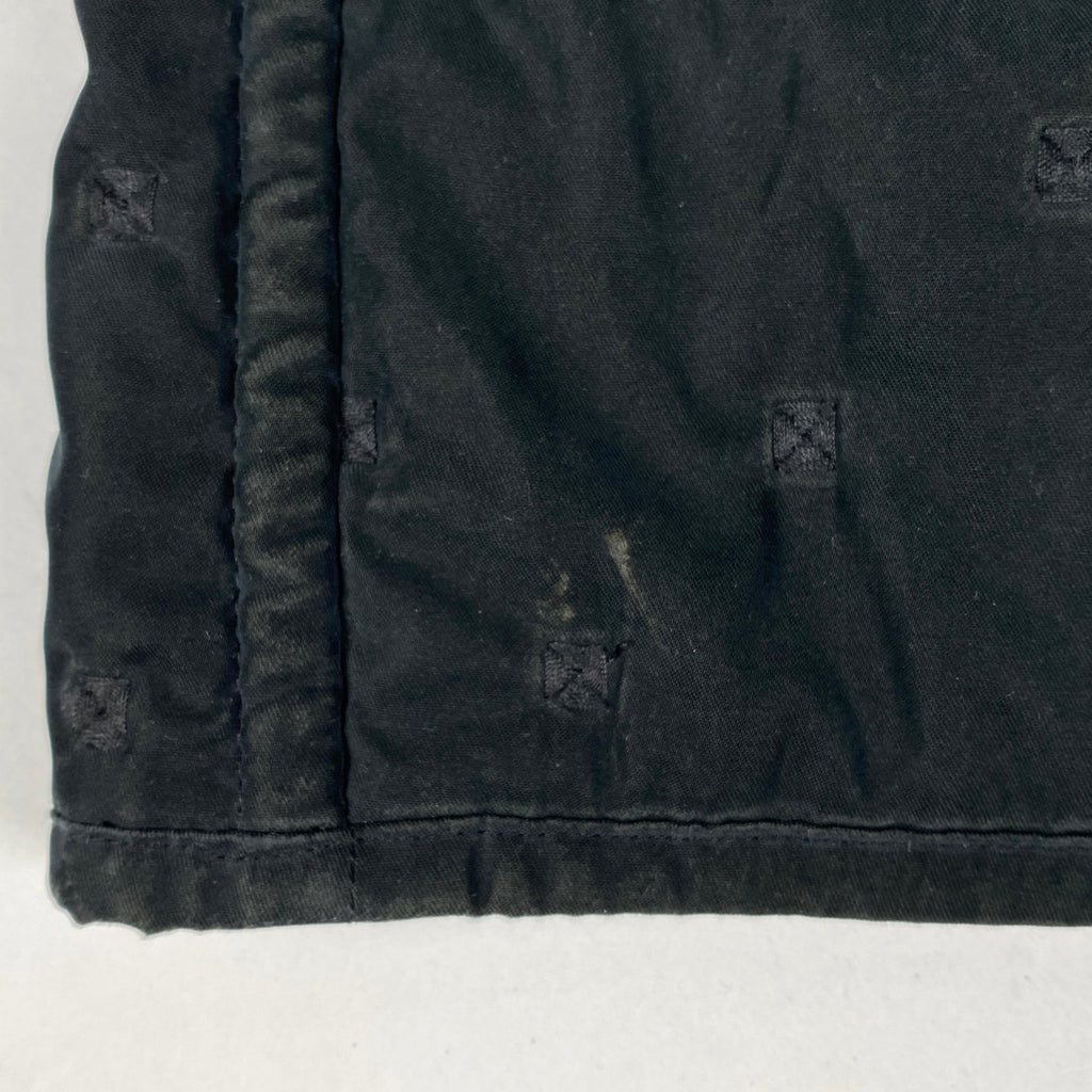 エルメス セリエボタン コート マルジェラ期 刺繍 アウター その他コート ブラック レディース 【中古】brapp