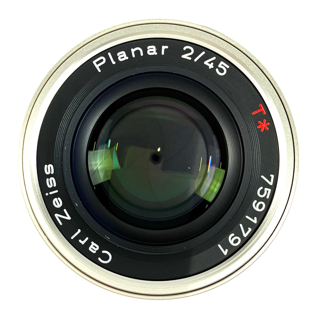 コンタックス CONTAX Planar T* 45mm F2 プラナー Gマウント レンジファインダーカメラ用レンズ 【中古】cambb