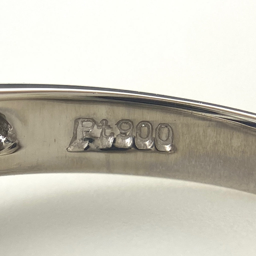ダイヤモンド デザインリング プラチナ 指輪 リング 12号 Pt900 ダイヤモンド レディース 【中古】nbjwl