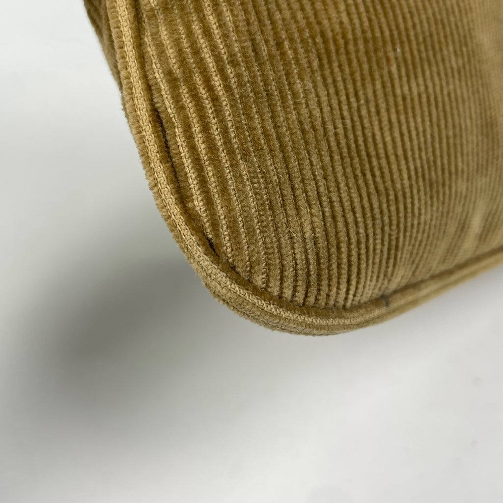 フェンディ ズッカロゴ ハンドバッグ コーデュロイ ブラウン レディース 【中古】brbag