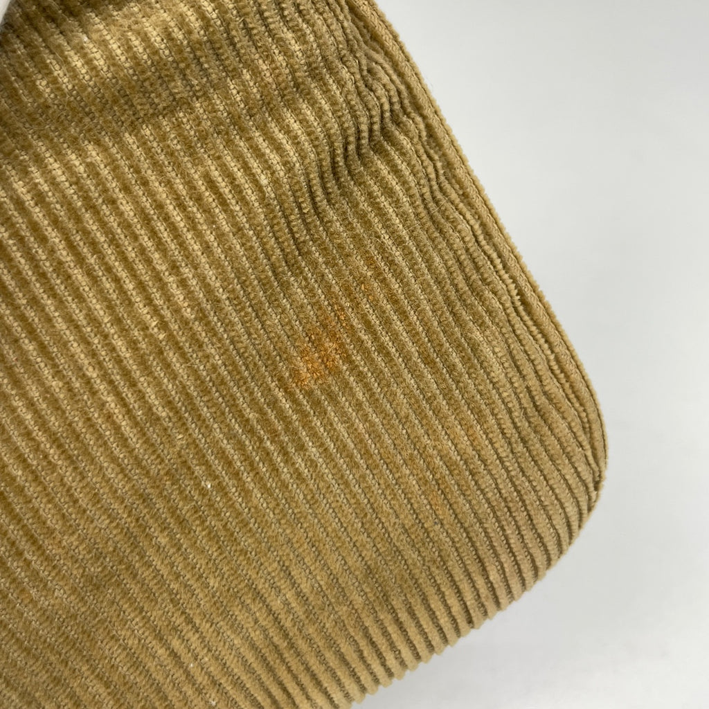 フェンディ ズッカロゴ ハンドバッグ コーデュロイ ブラウン レディース 【中古】brbag