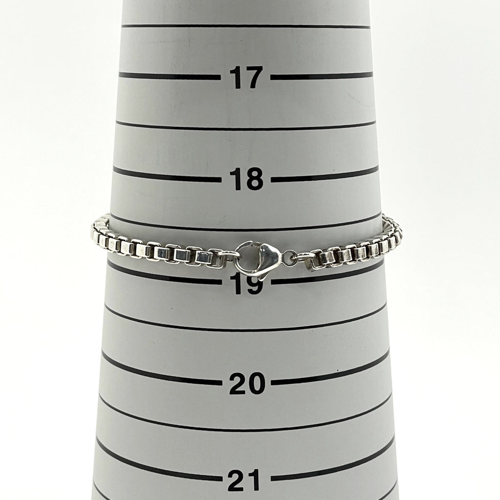 ティファニー ベネチアン リンク ID ブレスレット 腕輪 ブレスレット シルバー925 シルバー レディース 【中古】bracc