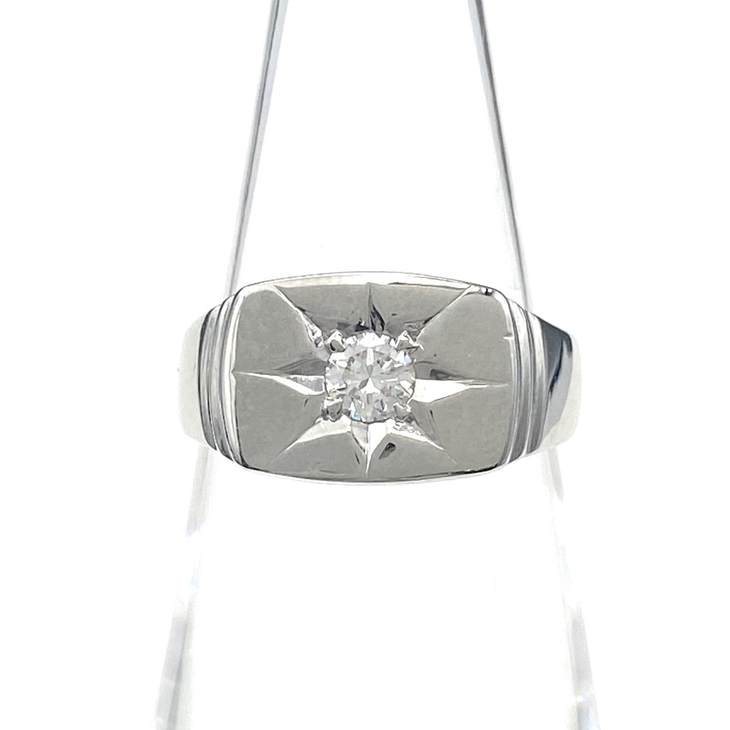 ダイヤモンド デザインリング プラチナ 指輪 リング 11.5号 Pt900 ダイヤモンド レディース 【中古】nbjwl