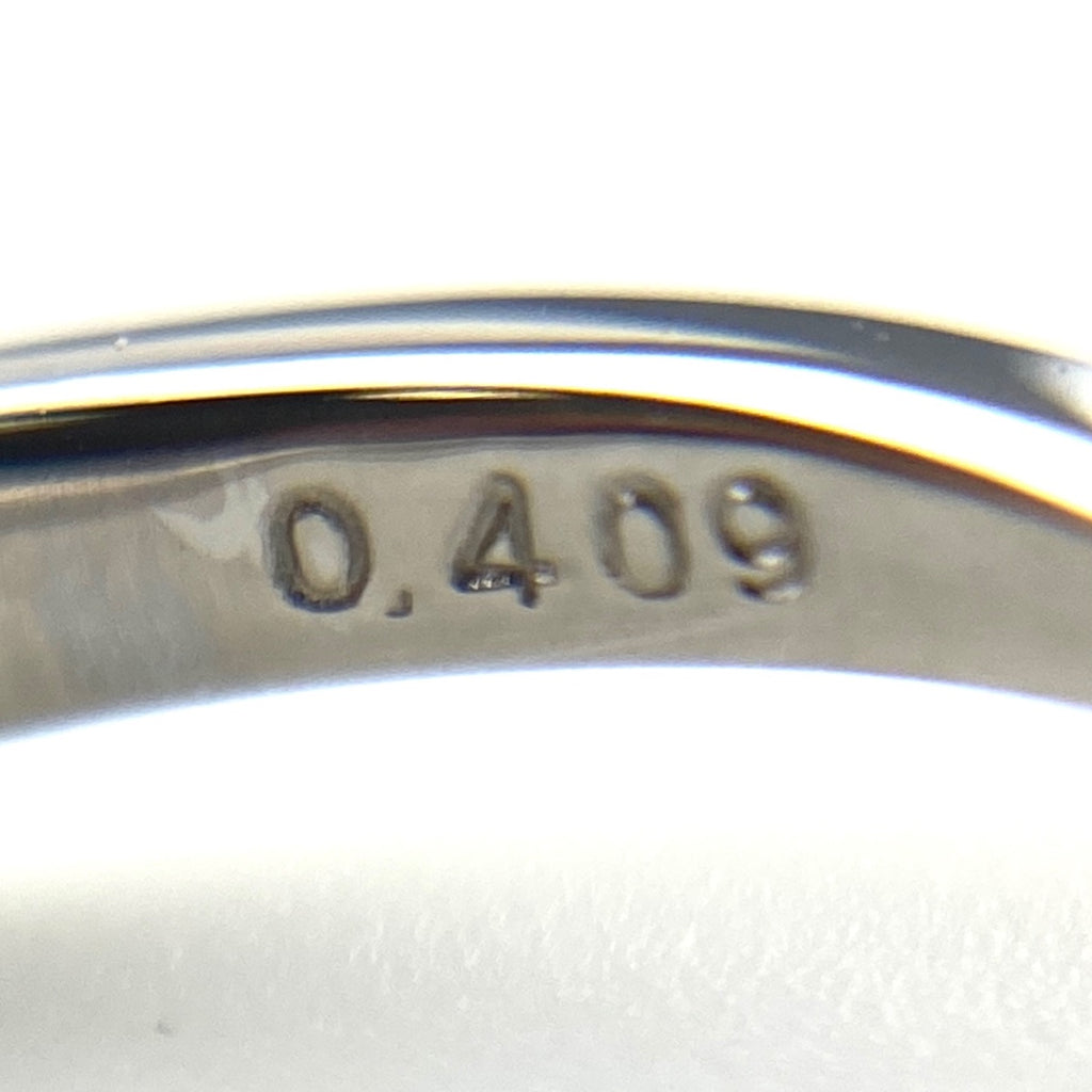 ヨンドシー ダイヤモンド デザインリング プラチナ 指輪 リング 9号 Pt950 ダイヤモンド レディース 【中古】brjwl