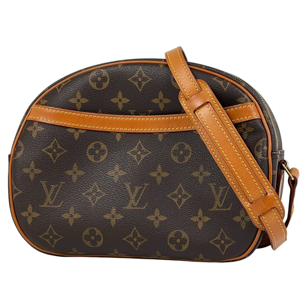 ルイ・ヴィトン ブロワ 斜め掛け ショルダーバッグ モノグラム ブラウン M51221 レディース 【中古】brbag