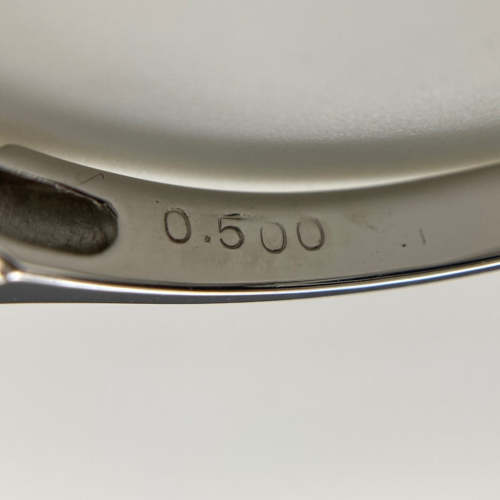 ダイヤモンド デザインリング プラチナ 指輪 リング 19号 Pt900 ダイヤモンド メンズ 【中古】nbjwl