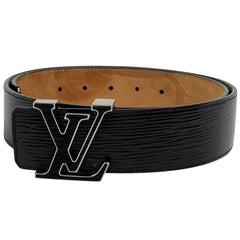 ルイ・ヴィトン サンチュール LV イニシャル ベルト エピ ノワールエレクトリック メンズ 【中古】brbag