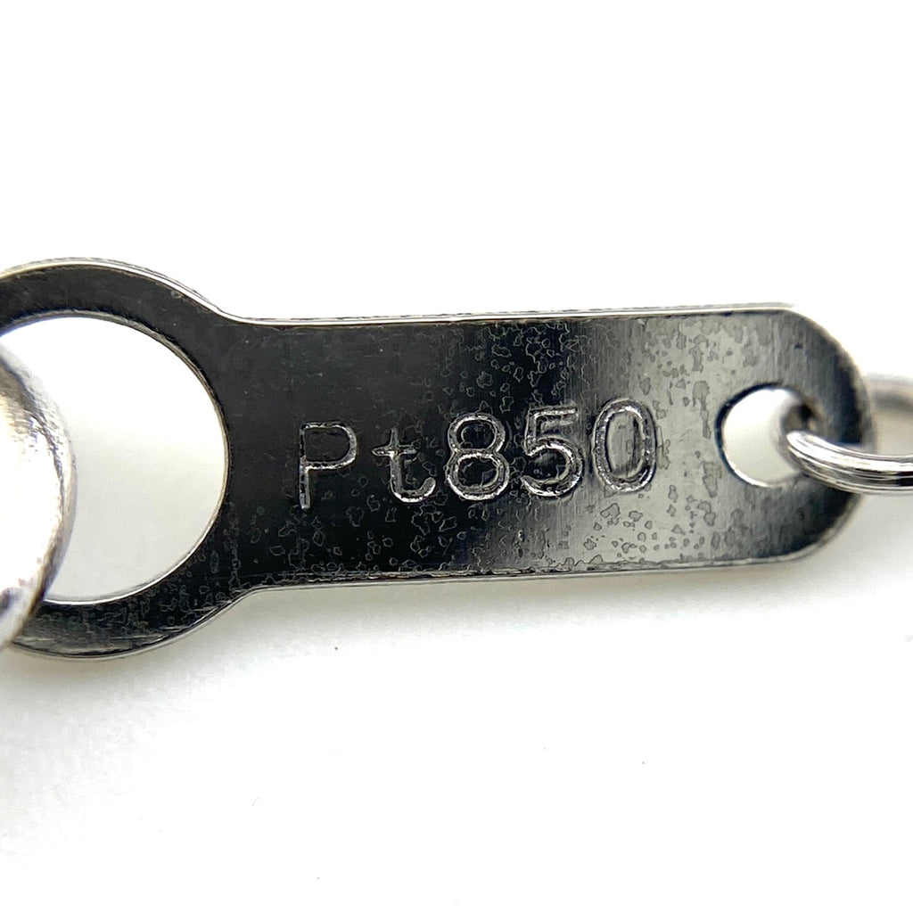 ダイヤモンド デザインネックレス プラチナ ペンダント メレダイヤ ネックレス Pt900 Pt850 ダイヤモンド レディース 【中古】nbjwl