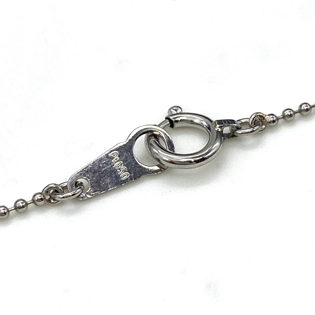 メレダイヤ デザインネックレス プラチナ ペンダント ネックレス Pt900 Pt850 ダイヤモンド レディース 【中古】nbjwl