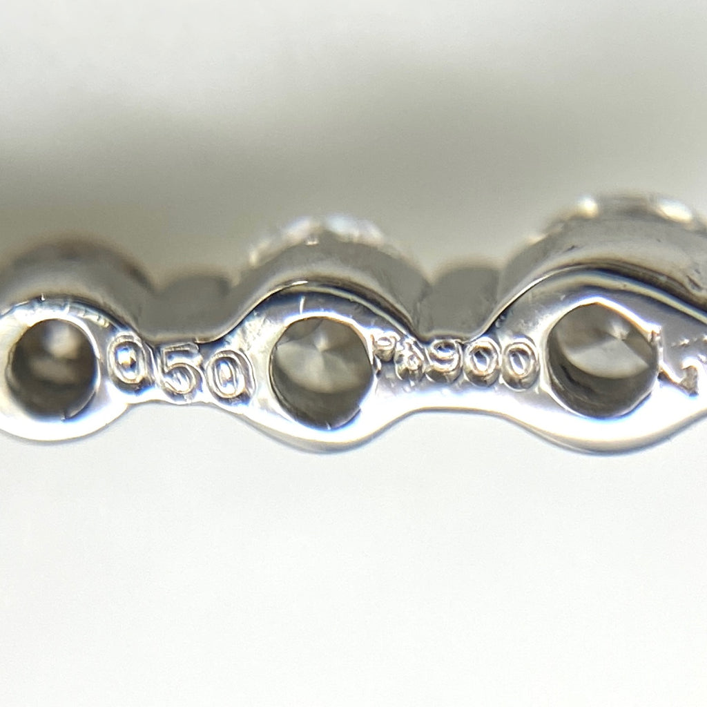 メレダイヤ デザインネックレス プラチナ ペンダント ネックレス Pt900 Pt850 ダイヤモンド レディース 【中古】nbjwl