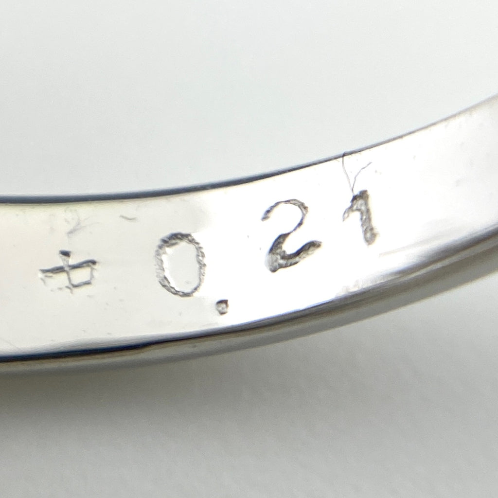 ダイヤモンド デザインリング プラチナ 指輪 メレダイヤ リング 10.5号 Pt900 ダイヤモンド レディース 【中古】nbjwl